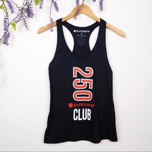 NWT Pure Barre 250 Black Tank Top